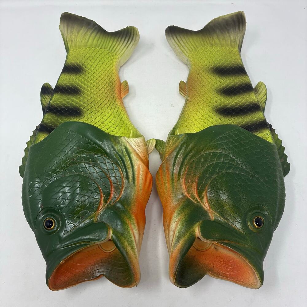 Coddies Green Bass Slides Mens Size 9-10 (44/45)